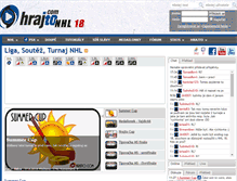 Tablet Screenshot of nhl.hrajto.com